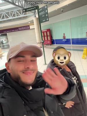 A post by @illyeskays on TikTok caption: De base je venais faire plaisir a ma maman ca a fini par mon neveu 😭 le pourcentage de chances pour que je croise ma soeur labas.. 🫠 