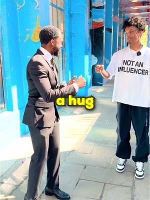 A post by @thatcurlycanadian on TikTok caption: One hug can go a long way ❤️