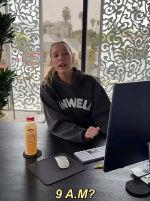 A post by @unwell on TikTok caption: Whether you’re a girl boss, or just a girl trying to figure out how to do her taxes… this show is for you 😎 The Burnouts with Phoebe and Sophia - coming next week