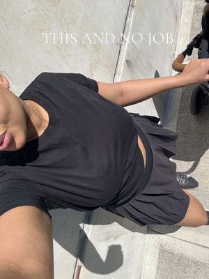 A post by @sheenaabrooks on TikTok caption: this and no job 👶🏽☀️🫶🏽🌴 