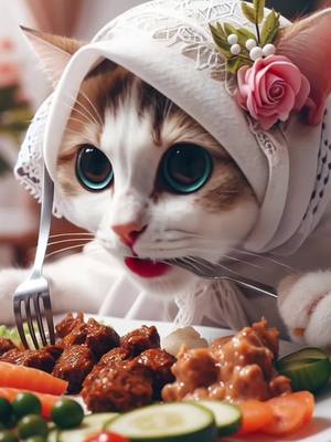 A post by @halalvb3 on TikTok caption: #cat #fyp #orangecat 