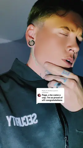 A post by @o_doylerulesstill on TikTok caption: Replying to @Andrea Lynne #notacop #notpaige 