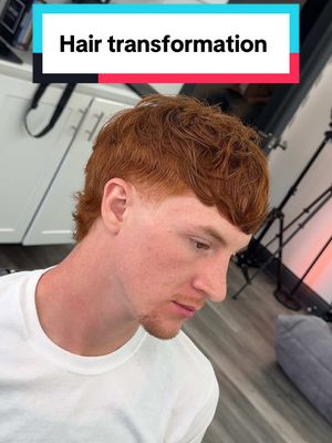 A post by @ivanthegreat86 on TikTok caption: Crazy hair transformation 🥹 homie needed saving 🙏 #dallasbarber #fortworthbarber #menshairstyle #hairtransformation 