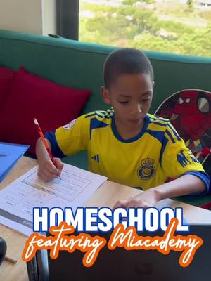 A post by @_gorgeousmarieh on TikTok caption: Homeschooling with Miacademy  #capcut #homeschool #miacademy #momlife #boymom #travel