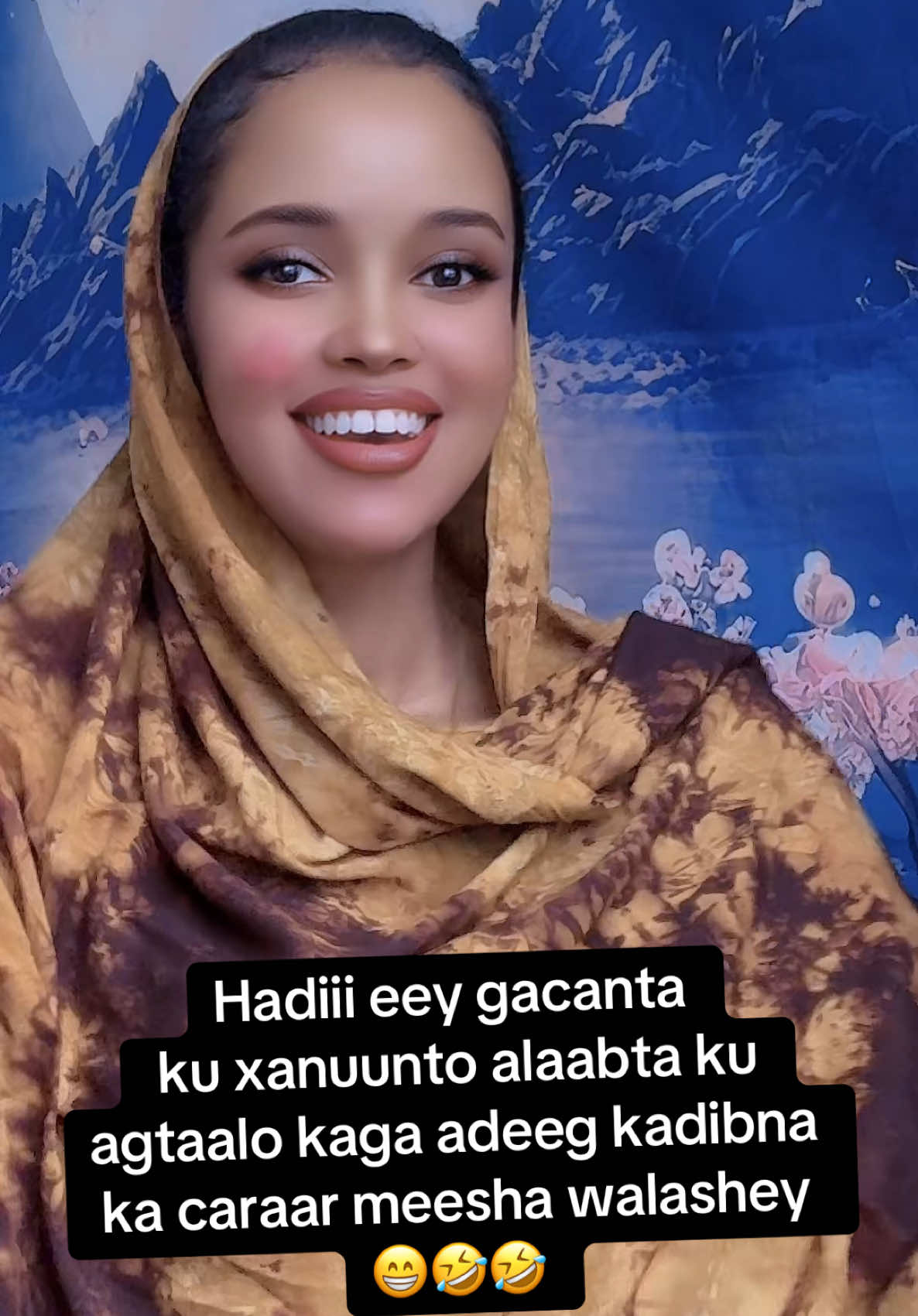 A post by @riyaaqomarjama on TikTok caption: Hahaha heesta idin fasiray lee 🤣