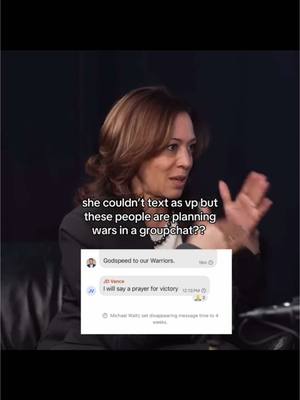 A post by @clipsofkamala on TikTok caption: this is insane #signal 🎥 @I’ve Had It Podcast 
