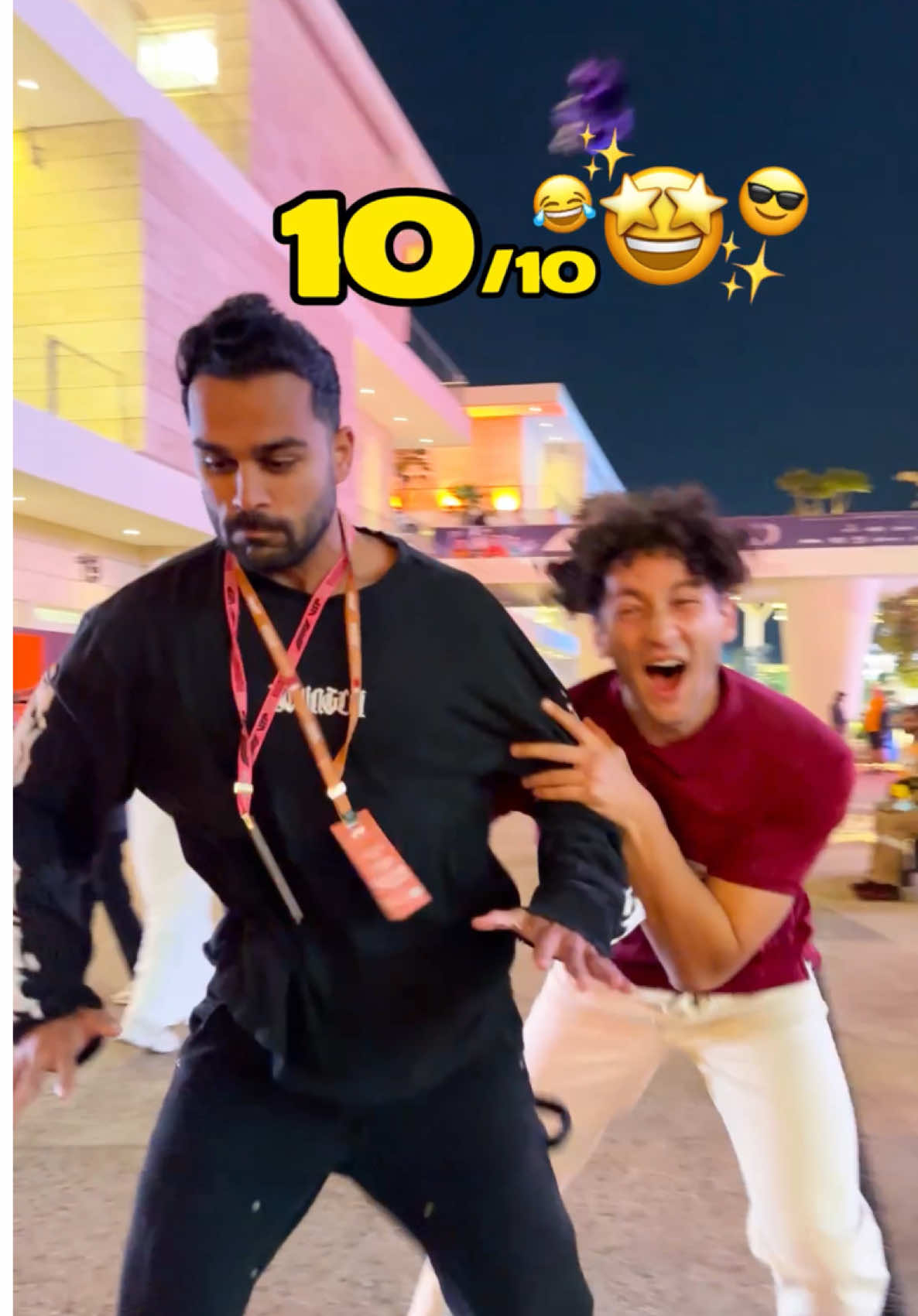 A post by @tuvok12 on TikTok caption: No way the last one did what he did 😂 @Adam W genius #reactions #foryou #funny 