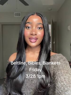 A post by @amanitalks on TikTok caption: RSVP link in my bio so we can all meet at the same place ✌🏾