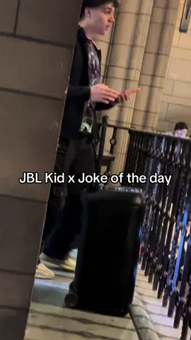 A post by @jokes.0f.the.day on TikTok caption: Bro’s doing collabs now😭🥀 #fyp #jbl #laugh #joke #viral 