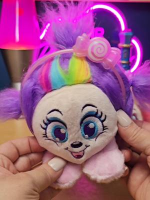A post by @asmrplayroom on TikTok caption: 2017 Zuru Shnooks Bubble Friend  #asmr #shnooks #zuru #nostalgia #hairstyle 