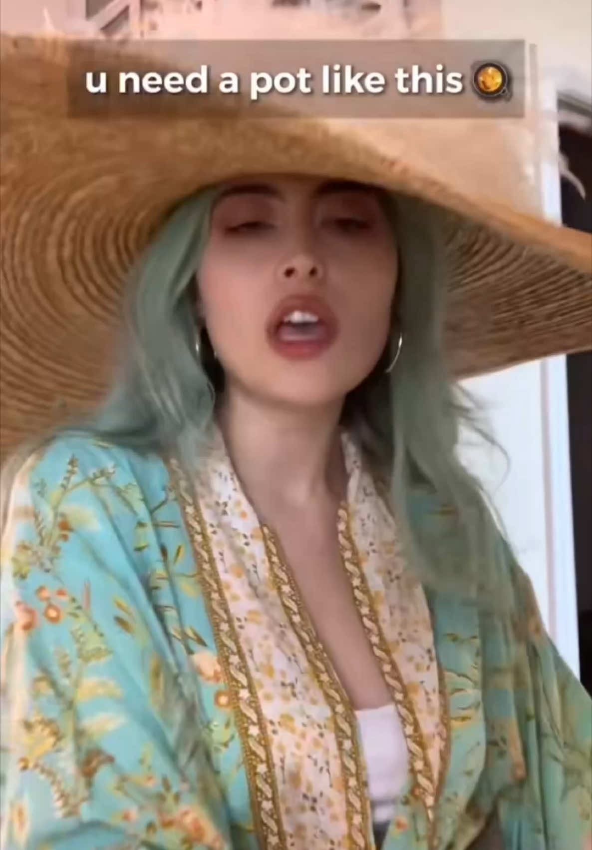 A post by @shiadanni on TikTok caption: MORE POWER MORE GLAM KITCHEN 🚬👄