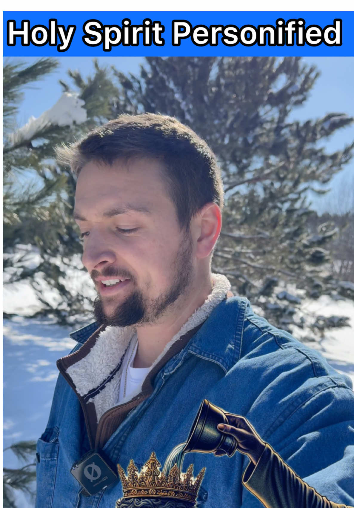 A post by @blohmtreezy on TikTok caption: 🫵🏼Proof of God🌎