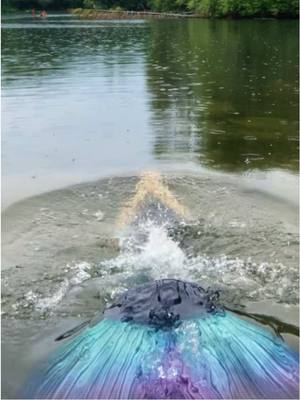 A post by @mermaid_eclipse on TikTok caption: 💦🧜‍♀️ Rain or shine; Night and Day. Can’t get enough of THIS!  Would you go swimming during a rainstorm?  #fyp #foryou #fypシ #mermaid #mermaids #weather #rain #newengland #travel #traveling #fantasy #pov #mermaidtail #forest #nature #lake #swim #swimming #finfolk #spring #h2o #h2ojustaddwater #lakelife #maine #photography #zen #adventure #happyplace 