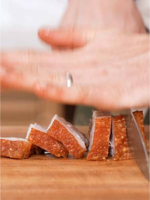 A post by @flakeysalt on TikTok caption: Air fryer and pork belly go hand and hand now #food #chef 