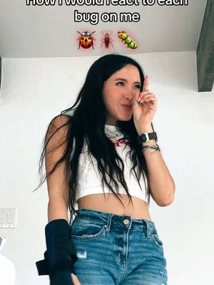 A post by @autumnnmonique on TikTok caption: Hahah so true #pov #bugs #viral #trend #foryoupage 