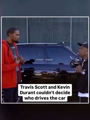 A post by @hoopsnation on TikTok caption: 😭😭 #hoopsnation #kevindurant #kd #travisscott (h/t IG// rap__wave)