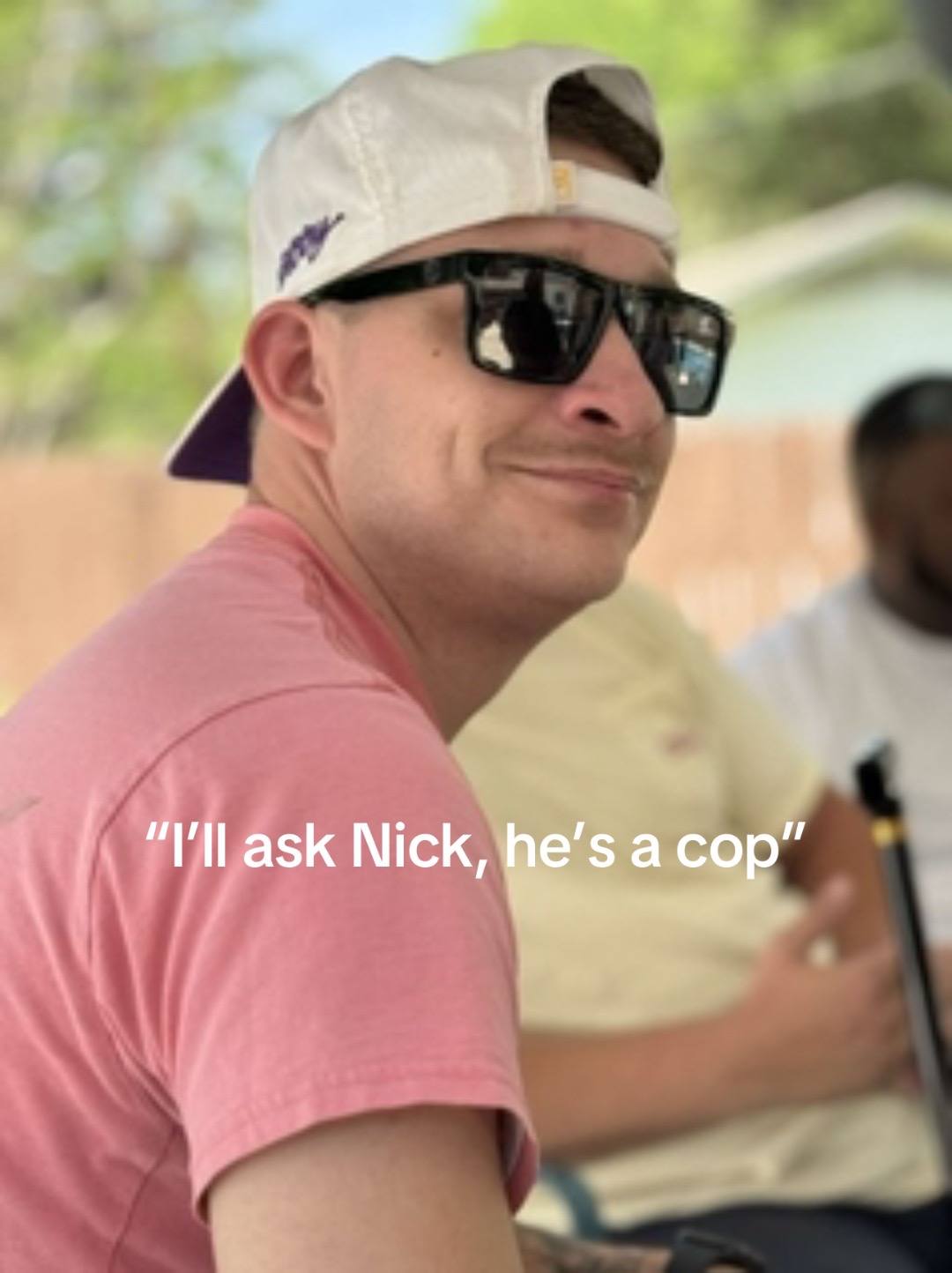 A post by @therabbit1414 on TikTok caption: Just a reminder, you don’t HAVE to. #copsoftiktok #lawenforcement #fyp 
