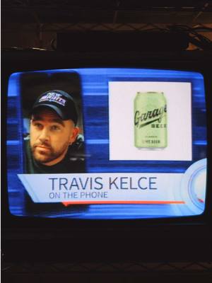A post by @traviskelce on TikTok caption: Lime for the win! @drinkgaragebeer 