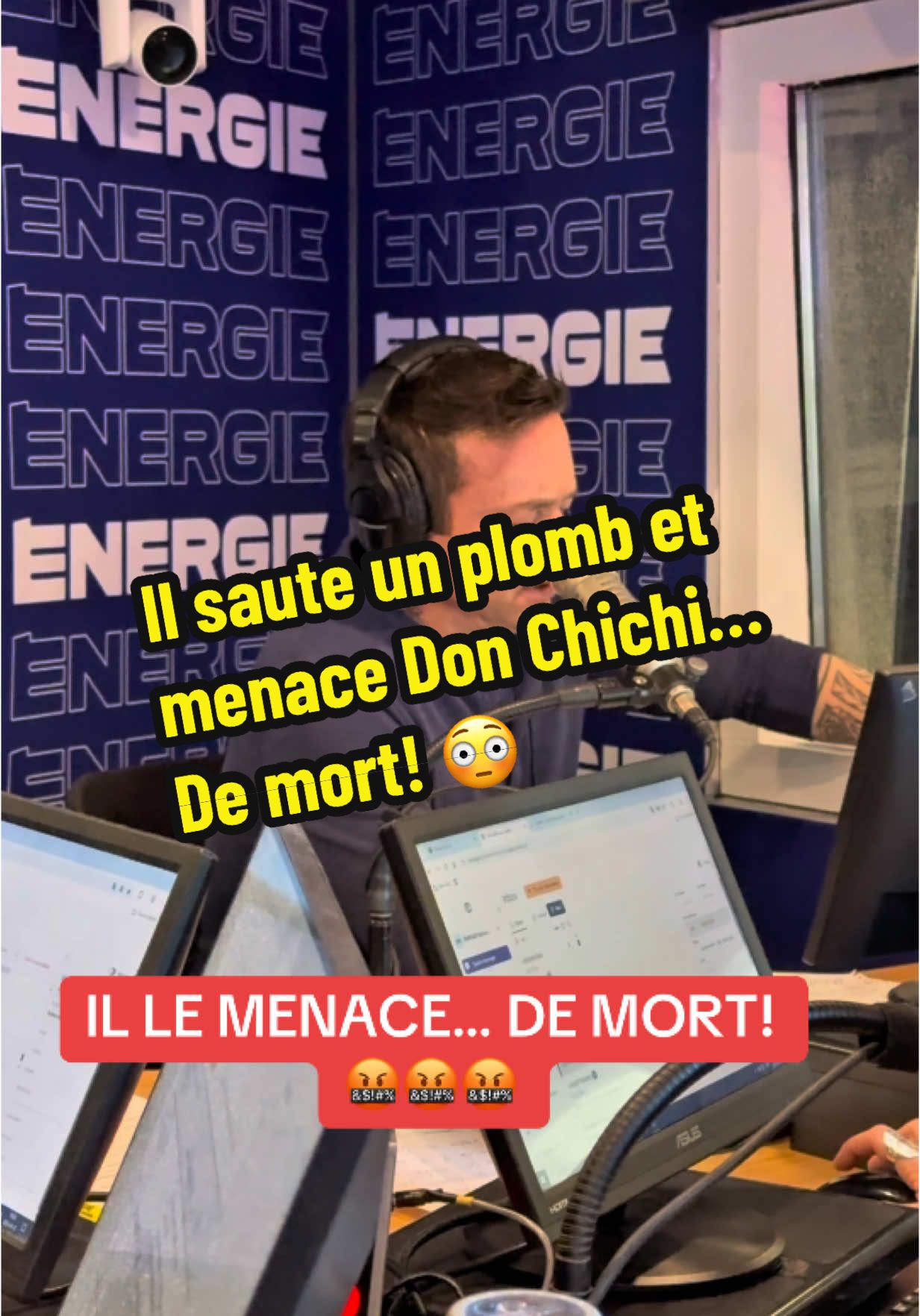 A post by @sebtrudelradio on TikTok caption: Coup où il saute un plomb! 😳 #Prank #coup #Radio #quebecois #drole #Humour #insolence #montreal #energie #pourtoi  #Foryou #Blagues #blague #NRJ  #insolence #fyp #qc #podcastqc #quebectok #tiktokquebec #quebectiktok 