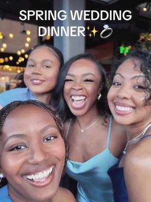 A post by @trutolyss on TikTok caption: A look at beautiful and intimate wedding celebration for the newly weds this Spring 💍✨ I don’t even have the words to express the joy we felt planning and celebrating such a beautiful occasion. I continue to be in awe of the gift of friendship and love so you’ll probably never hear me shut up about it, because if I shared half of the stories, you wouldn’t even believe me. A huge congratulations to Sarah and Shav! 💙 Taylor, Tab and Syd - whew, what a success! I couldn’t be more proud to be a part of this sisterhood. Cheers to the newly weds and more life together 🥂 #friendship #sisterhood #springwedding #houstoncreators #weddingdinnerparty