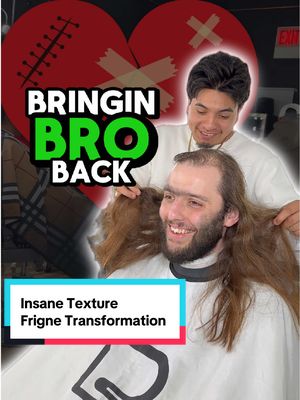 A post by @j_da_barberr on TikTok caption: Insane Texture Fringe transformation haircut my client has not gotten a haircut for over five years since Covid because last time he got a haircut they messed up his hair and he had to go bald so after five years, he came to the best Chicago barbershop and to the best Chicago Barber And I recommended him a Texture Fringe with a trim on the sides as his new haircut since he was receding from his corners, this haircut was for his wedding and he was so amazed with the new hairstyle and the new haircut at the end   Link in bio to book an appointment 💈 #c#chicagobarberj#j_da_barberrc#chicagoc#chicagobarbersb#berwynb#berwynbarberl#lowtaperfadet#transformationf#fyps#savinghim