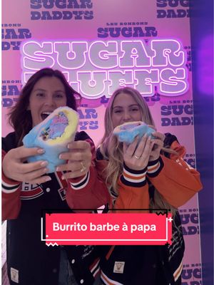 A post by @sugardaddysgang on TikTok caption: Un burrito … mais 100% sucré ! 🍦🍬 T’oses y goûter ? #tastetest #sugar #foodies #sugardaddys #burrito #icecream #cottoncandy Jacket from @Lajetsociety 