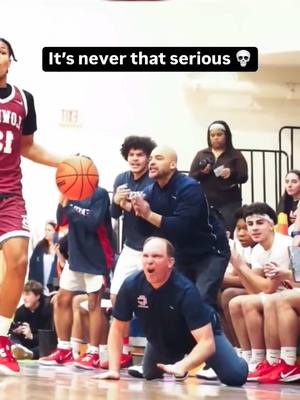 A post by @hoopsnation on TikTok caption: Coach is locked in 😂😂 #hoopsnation (via IG// salveregalo)