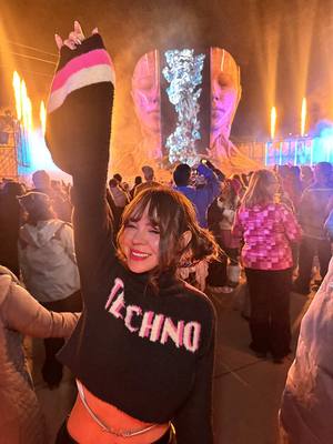 A post by @danyancat on TikTok caption: 😱🦋¿Sabías que esto cuesta un día en tomorrowland? #tomorrowland #tomorrowlandwinter #vlog 