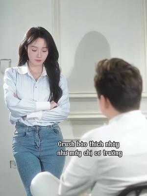 A post by @hoaa.hanassii on TikTok caption: Crush thích nhảy như các chị cơ trưởng