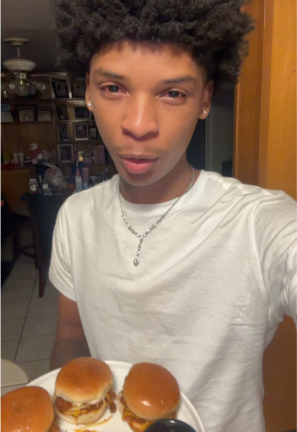 A post by @64krazy on TikTok caption: Slidders with the smacked bro.. #fyp #foryoupage #foodie 