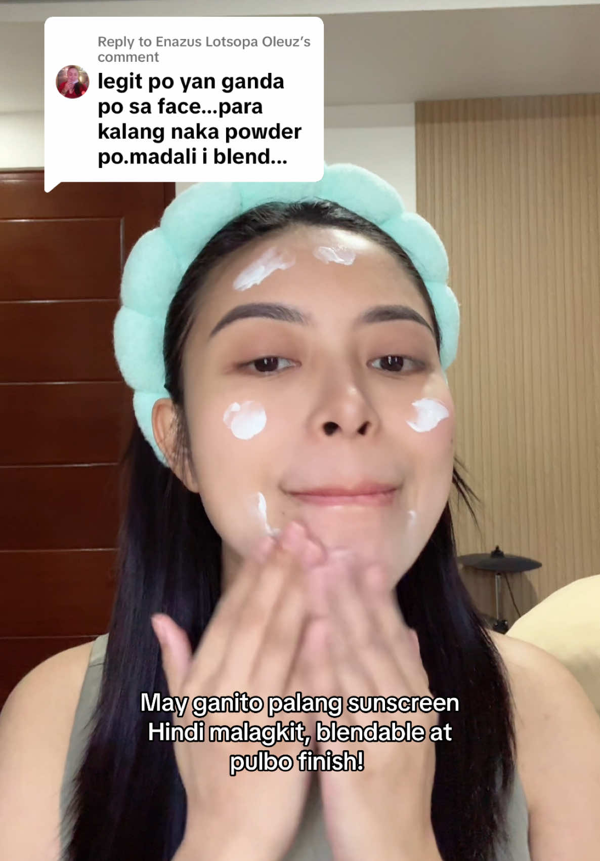 A post by @realkathmelendez on TikTok caption: Replying to @Enazus Lotsopa Oleuz as in wow!! Ganda ng finish nito!! #sevendayssunprotect 