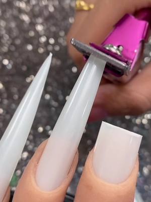 A post by @ilysmnails on TikTok caption: Oh my... Chop Off ASMR ✂️💅🏽 ilysmnails .com #nails #nailart #asmr #satisfying #beautyhacks 