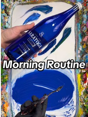 A post by @fritzdoesart on TikTok caption: Morning Routine 