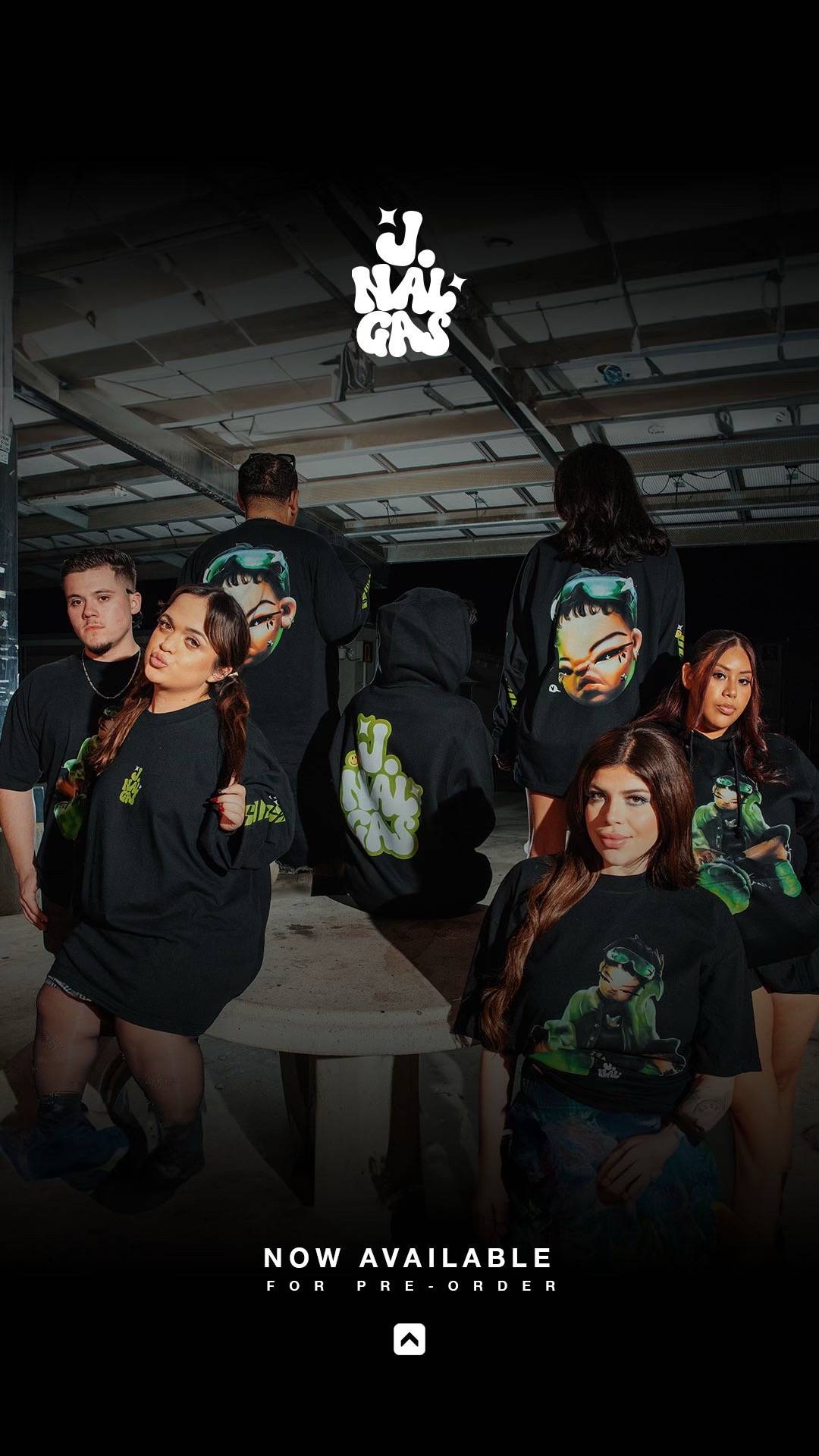 A post by @jesusnalgas on TikTok caption: If you love me buy my merch 🥹🖤💚✨               LINK IN BIO  Nalgas Merch Available Now ✨✨.  #fyp #school #teacher #highschool .