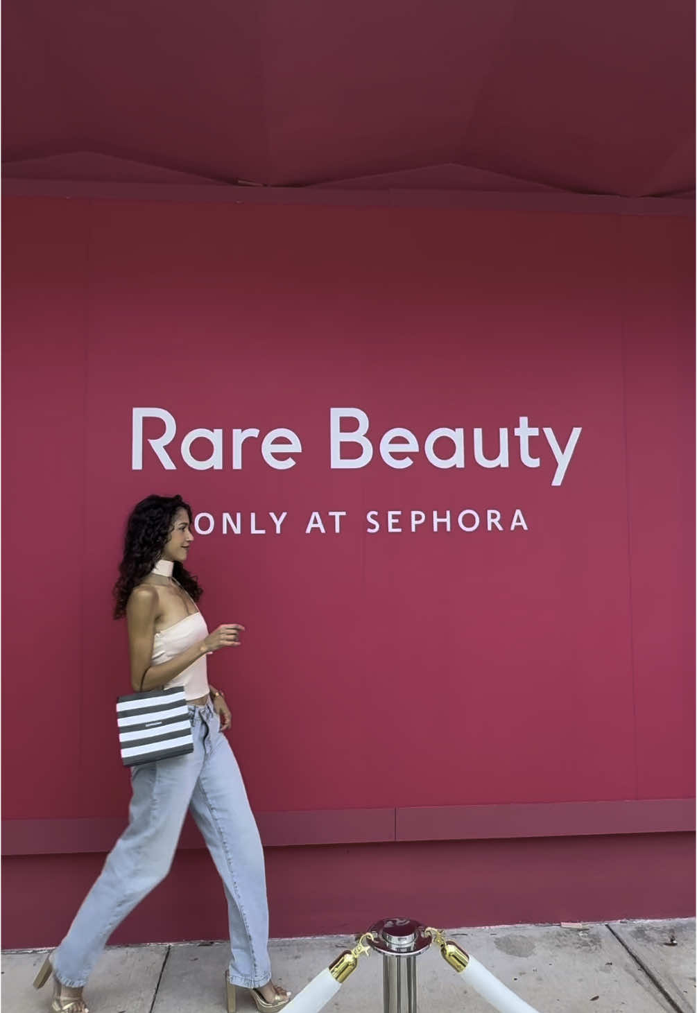 A post by @miamidesigndistrict on TikTok caption: Hey, @Rare Beauty 💕 Stop by their Dreamland pop-up, open 11am-7pm today until Sunday March 30. #MiamiDesignDistrict 