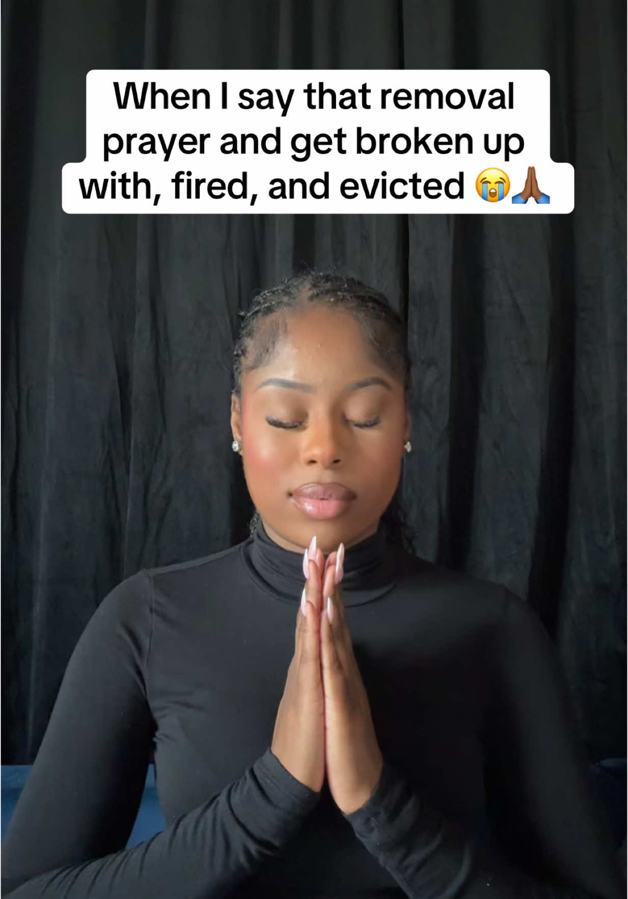 A post by @leilanicapalot_ on TikTok caption: Ask and you shall receive. Beware tho, this prayer works fast 😭😭😭😭 #fyp 