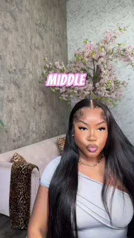 A post by @ on TikTok caption: I talk with a lot of emotion on my face 🥴😭 Straight 13*6 HD lace frontal wig 30'' 250 Density @yolissa_hair 