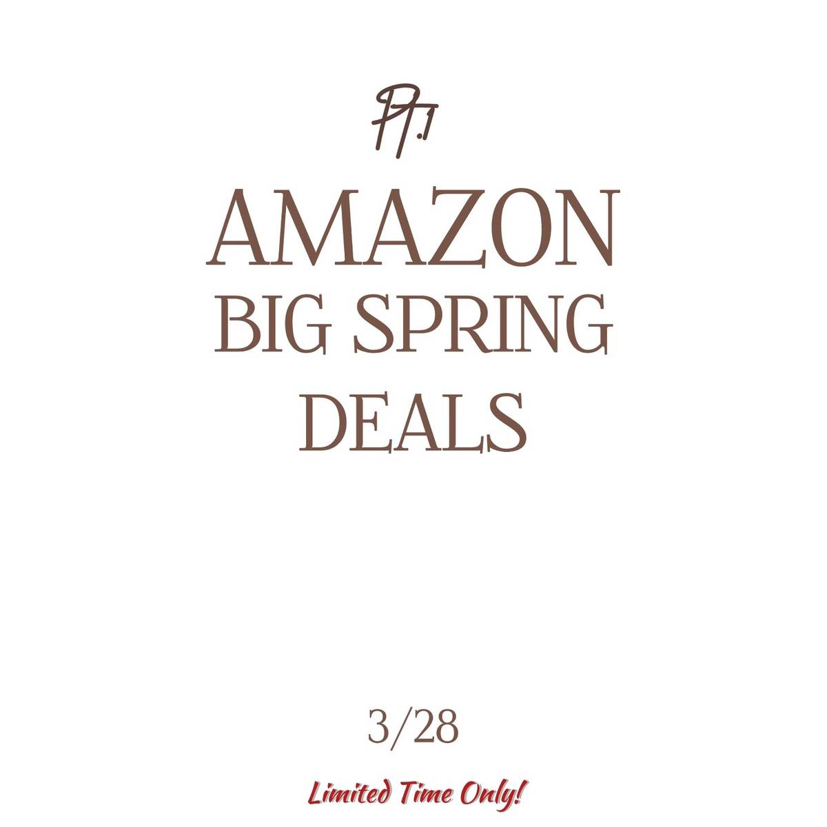 A post by @prom0finds on TikTok caption: Amazon’s Big Spring Sale💫🌸 You can shop all Spring Deals until the 31st. All Deals are found in the Linktree under “3/28 Deals” Enjoy💛 #amazonspringsale #amazondeals #amazonpromocodes #amazondiscounts #amazonspringfashion
