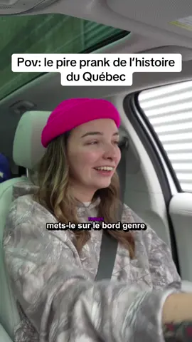 A post by @alybrassard on TikTok caption: Le malaise quand elle nous a donné notre commande😭😭 @Marie-Anne Farley @Jerome G 