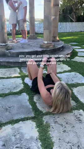 A post by @kpearl on TikTok caption: Butttt they lowkey slayed! #fyp #engagementphotoshoot 