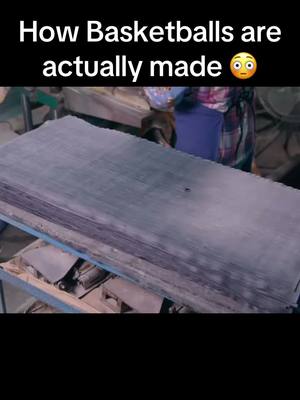 A post by @howitsmadeactually on TikTok caption: That’s a satisfying process 😮 #howtotiktok #made #basketball #ball #sports #fyp #tik 