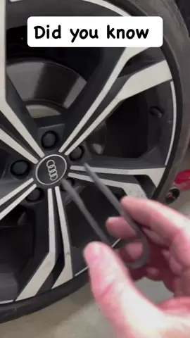 A post by @luxury.car.repair on TikTok caption: Handy little tool in your Audi wheel kit, not many people know what's it for but here you go, also works on a lot more brands. #tip #tipoftheweek #luxurycarrepair #bodyshoplife #autobody #bodyshop #panelbeater #collision #collisioncenter #autobodyshop #autobodyrepair #audi