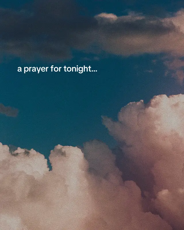 A post by @ on TikTok caption: #pray #bedtimeprayer #god #christian #fypシ 