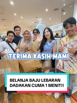 A post by @louissescarlettfamily on TikTok caption: Belanja baju dadakan cuma 1 menit #LouisseScarlettFamily #LouisseScarlett #Fyp #Goviral #MamiGlowingIndonesia 