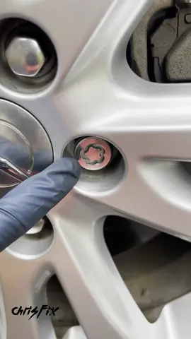 A post by @chrisfixit on TikTok caption: This is the perfect tool to use when you have a locking lug-bolt that has a spinning collar so you can’t just hammer a socket onto it.  #ChrisFix