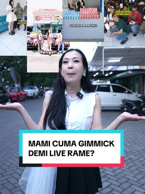 A post by @louissescarlettfamily on TikTok caption: Demi Live rame gimmick? #LouisseScarlettFamily #LouisseScarlett #Fyp #Goviral #MamiGlowingIndonesia #Louisseberbagi 