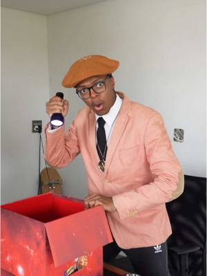 A post by @gift_manando on TikTok caption: Its Cadbury LunchBar’s 60th Birthday and I have been chosen as one of the agents to blow this mystery wide open! Watch this space….. #60YearsOfLunchBar 