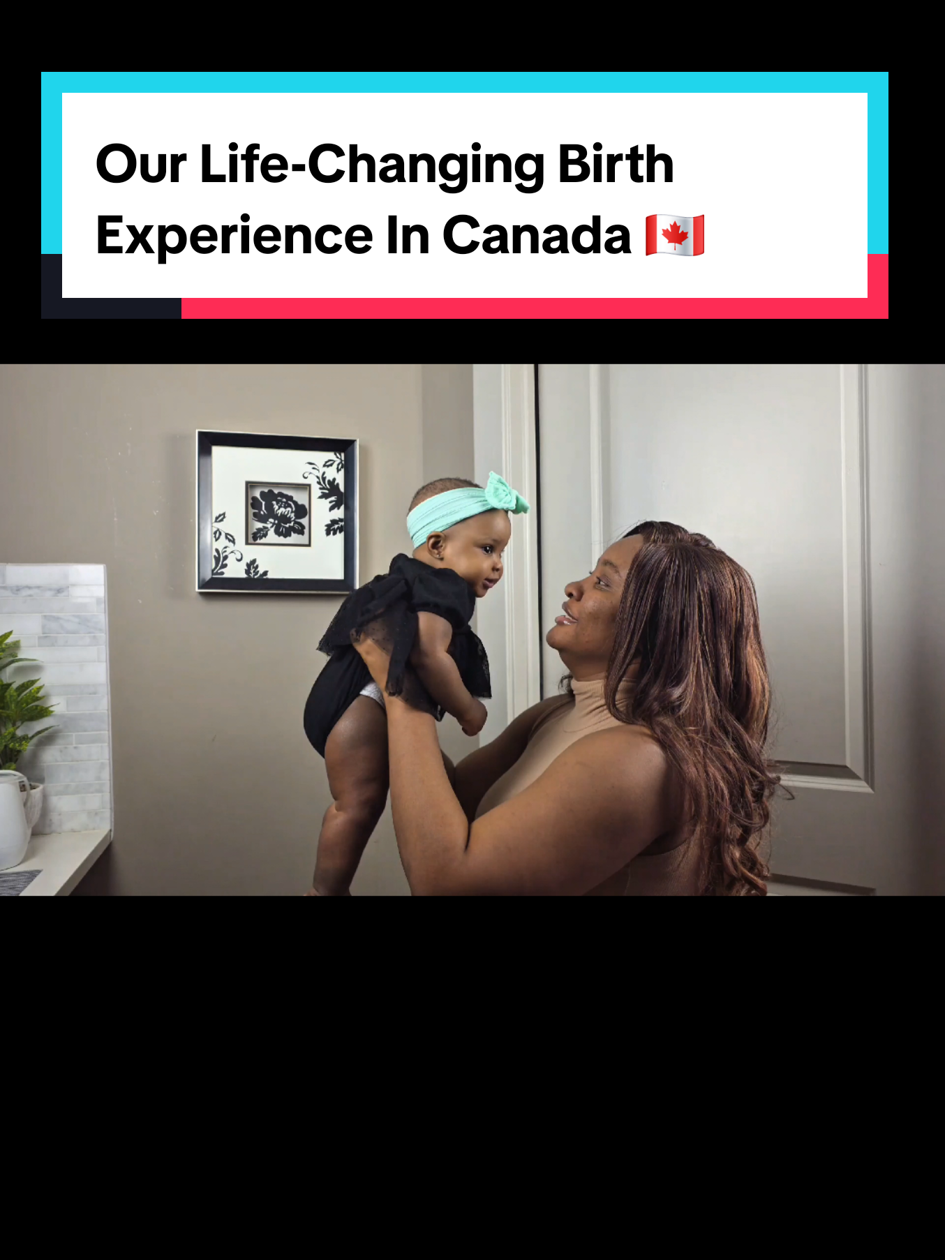 A post by @amaraandkhene on TikTok caption: Life-Changing Birth Experience In Canada #amaraandkhene #Childbirth #canada_life 