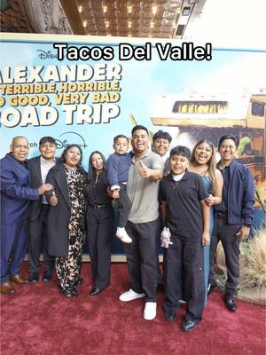 A post by @juixxe on TikTok caption: A lovely, delightful, all good, very great experience for @tacodelvalle #ad Watch Alexander and the Terrible, Horrible, No Good, Very Bad Road Trip now streaming on @Disney+ 