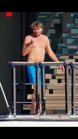 A post by @gigiframe on TikTok caption: Leonardo DiCaprio, 49, kicked off the summer by buying a $32 million private yacht to vacation with 20-year-old models in the Caribbean “Life is good. I'll spend all my assets before I get too old.”